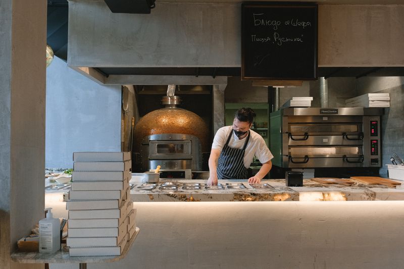 Via 313 restaurant interior